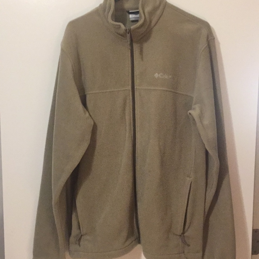 Columbia full zip Polartec jacket